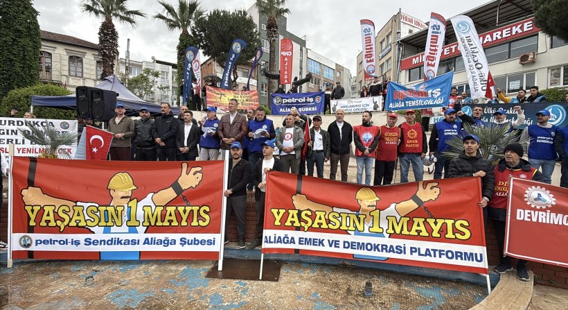 Aliağa 1 Mayıs'ında 