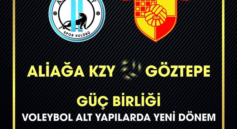 ALİAĞA KZY SPOR KULÜBÜ'NDEN İZMİR VOLEYBOLUNA DEV HAMLE! GÖZTEPE İLE GÜÇLER BİRLEŞTİ